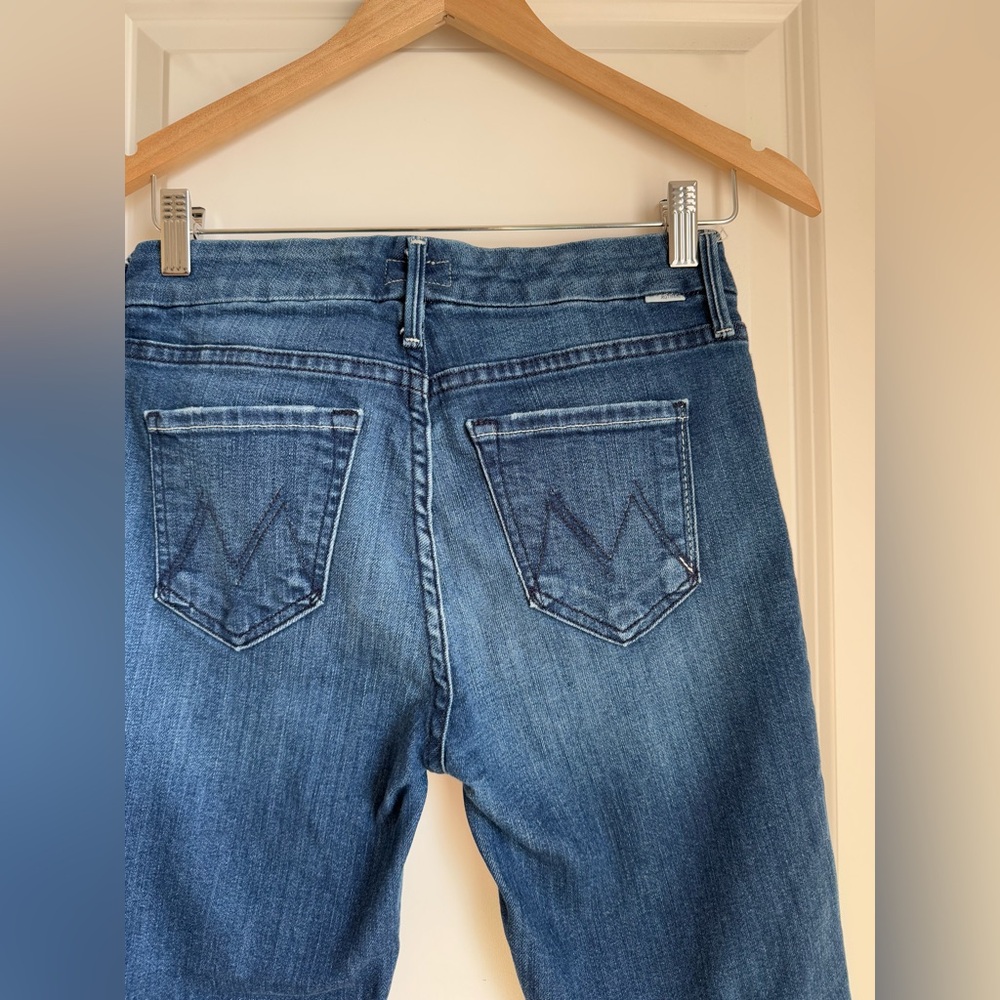 MOTHER The Looker Ankle Fray Jeans Size 25 - Picture 5 of 12